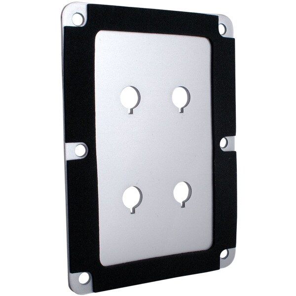 Main product image for Dayton Audio DBPP-SI Double Binding Post Plate Silve 091-610